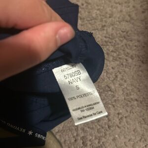 Jogger style scrub pants